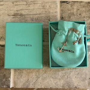 Rare Tiffany & Co. Sterling Silver Anchor Necklace